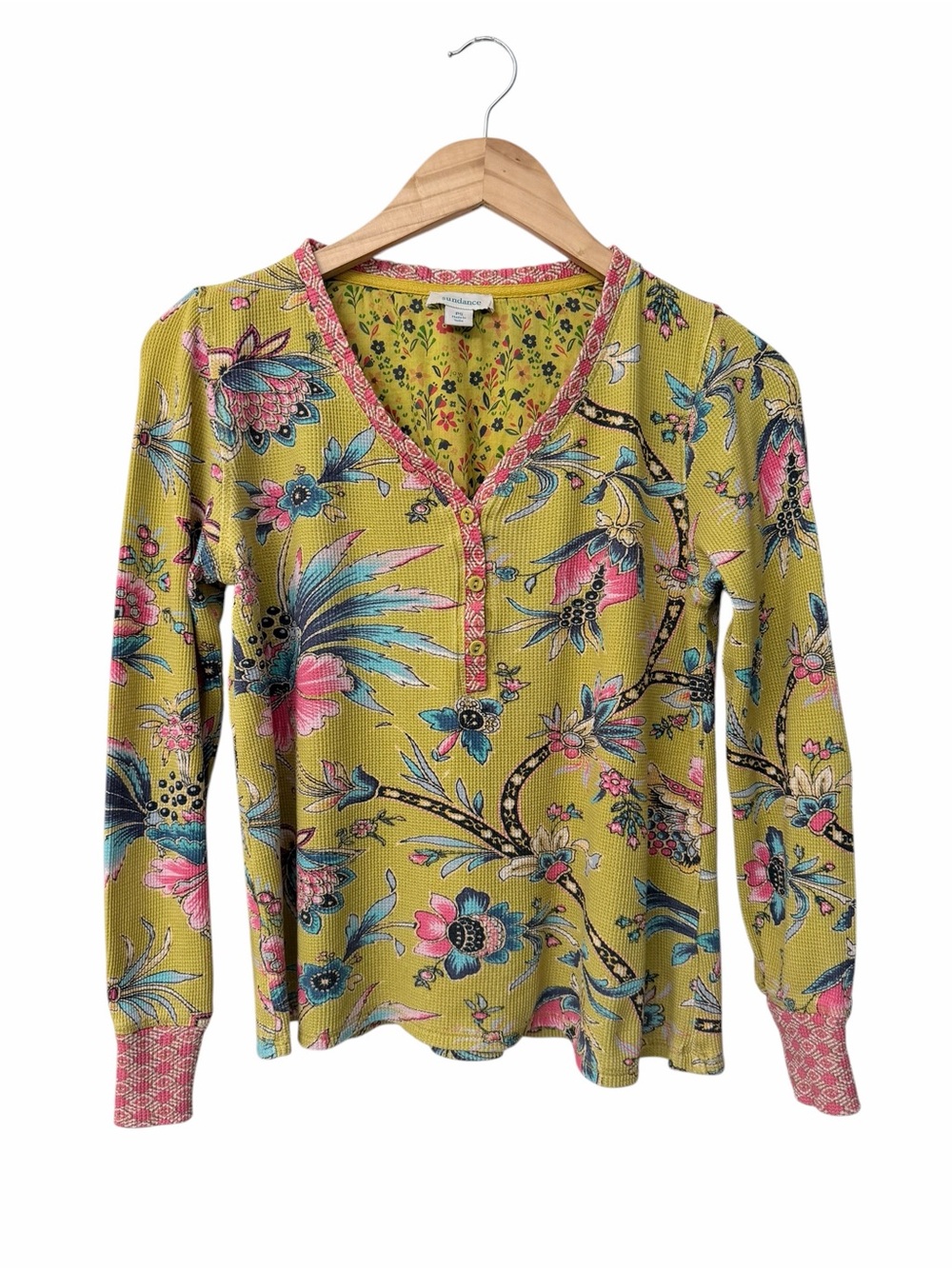 Sundance Medium Yellow
Thermal Floral Thermal Pajama Set